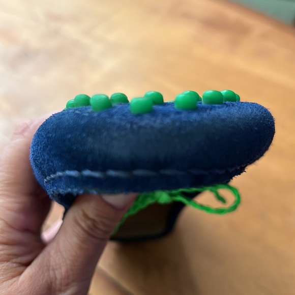 Bobbies Paris Blue Suede Slip On Driving Loafer - Picture 7 of 7